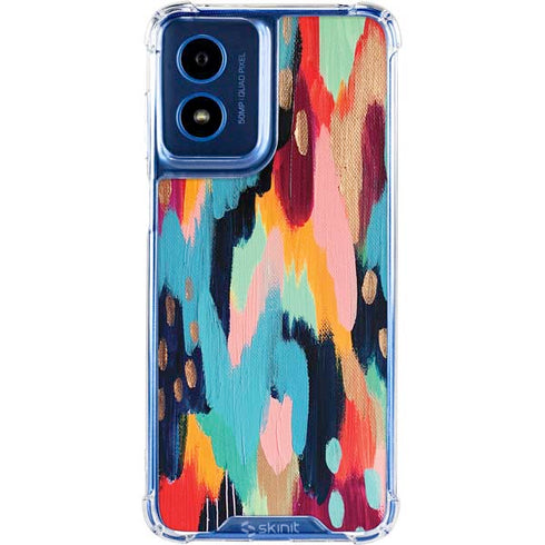Color Melt by Etta Vee Moto G 5G (2024) Clear Case